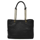 ボッテガヴェネタ BOTTEGA VENETA トートバッグ 428052 VO0AD 1000 INTRECCIATO イントレチャート ショルダーバッグ NERO ブラック