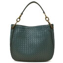 ボッテガヴェネタ BOTTEGA VENETA ハンドバッグ 494119 VO0AD 4568 LOOP INTRECCIATO ループ イントレチャート ショルダーバッグ BRIGHTON ダークブルーグリーン系