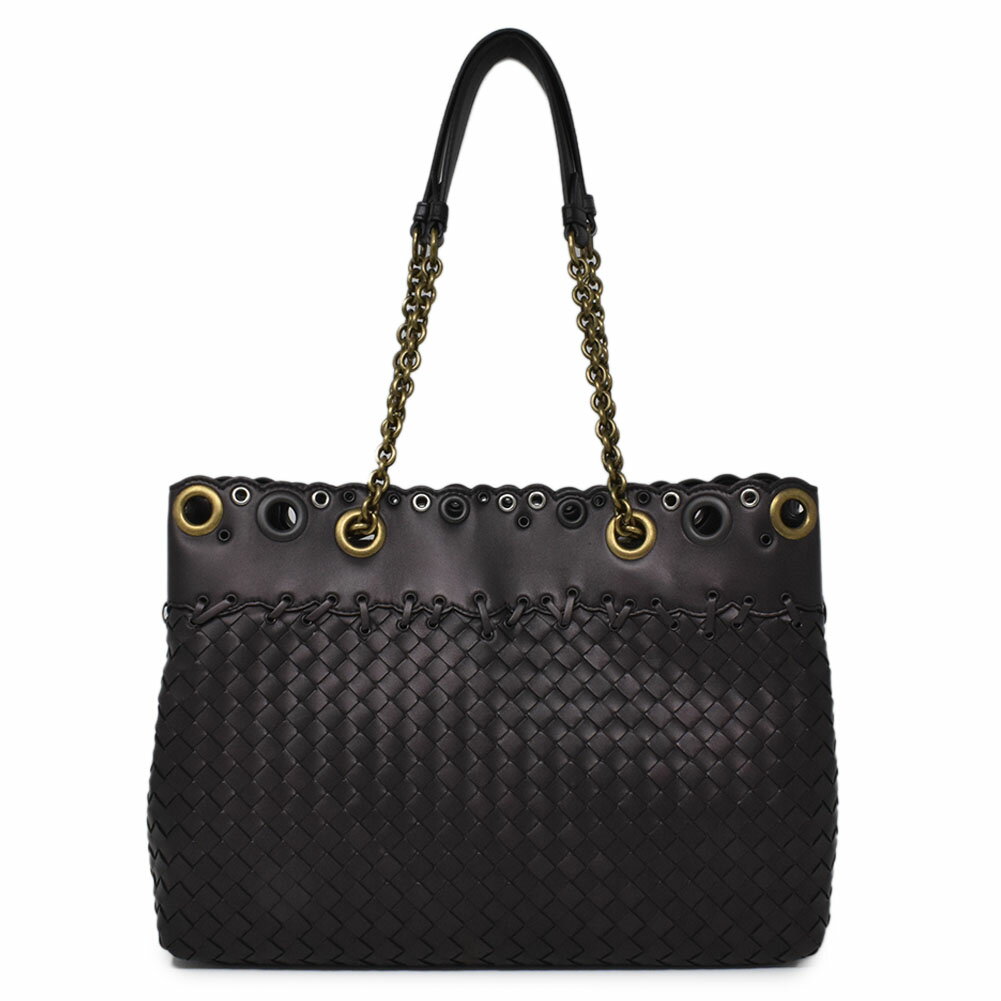 ボッテガヴェネタ BOTTEGA VENETA トートバッグ 549829 VA252 6076 INTRECCIATO イントレチャート ショルダーバッグ QUETSCHE NERO ブラック系