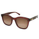 ボッテガヴェネタ BOTTEGA VENETA サングラス BV1080SK 003 アジアンフィット メンズ レディース ユニセックス バーガンディー ブラウ...