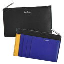 ポール スミス Paul Smith コインケース カード入れ付き M1A6136 79 ブラック MEN WALLET POUCH STRAW 小銭入れ