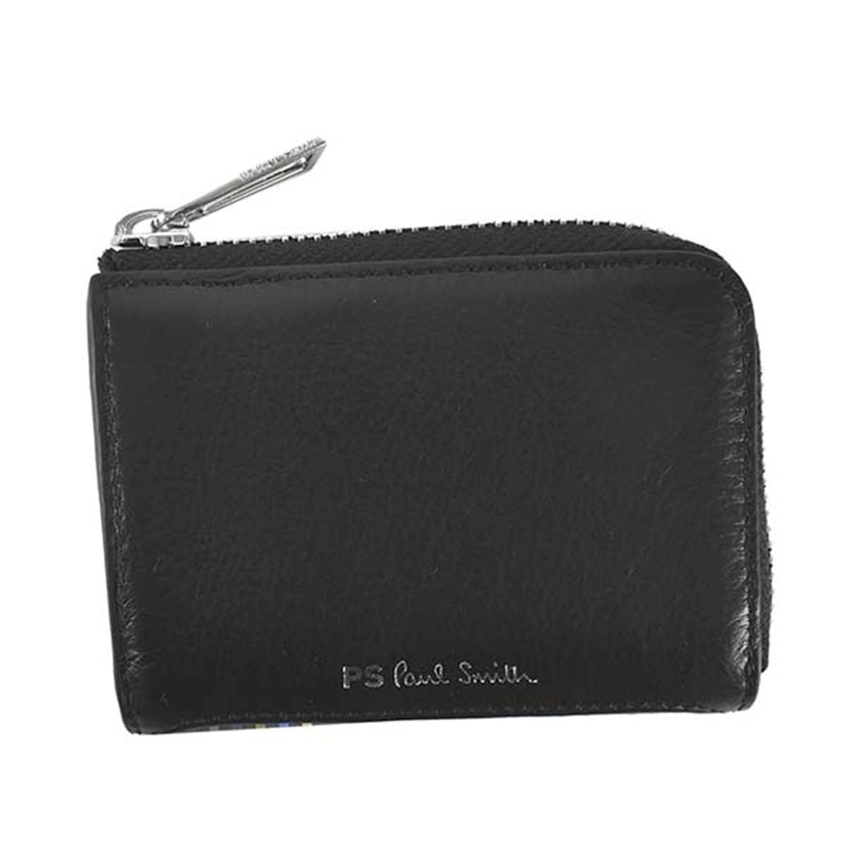 ポールスミス ポール スミス Paul Smith コインケース M2A6725 79 ブラック MEN WALLET BF ZIP PS STRIPE 小銭入れ