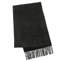 ポールスミス PAUL SMITH マフラー M1A 122D AS09B 79 CASHMERE SCARF カシミア ワンポイント ロゴ メンズ スカーフ BLACK ブラック