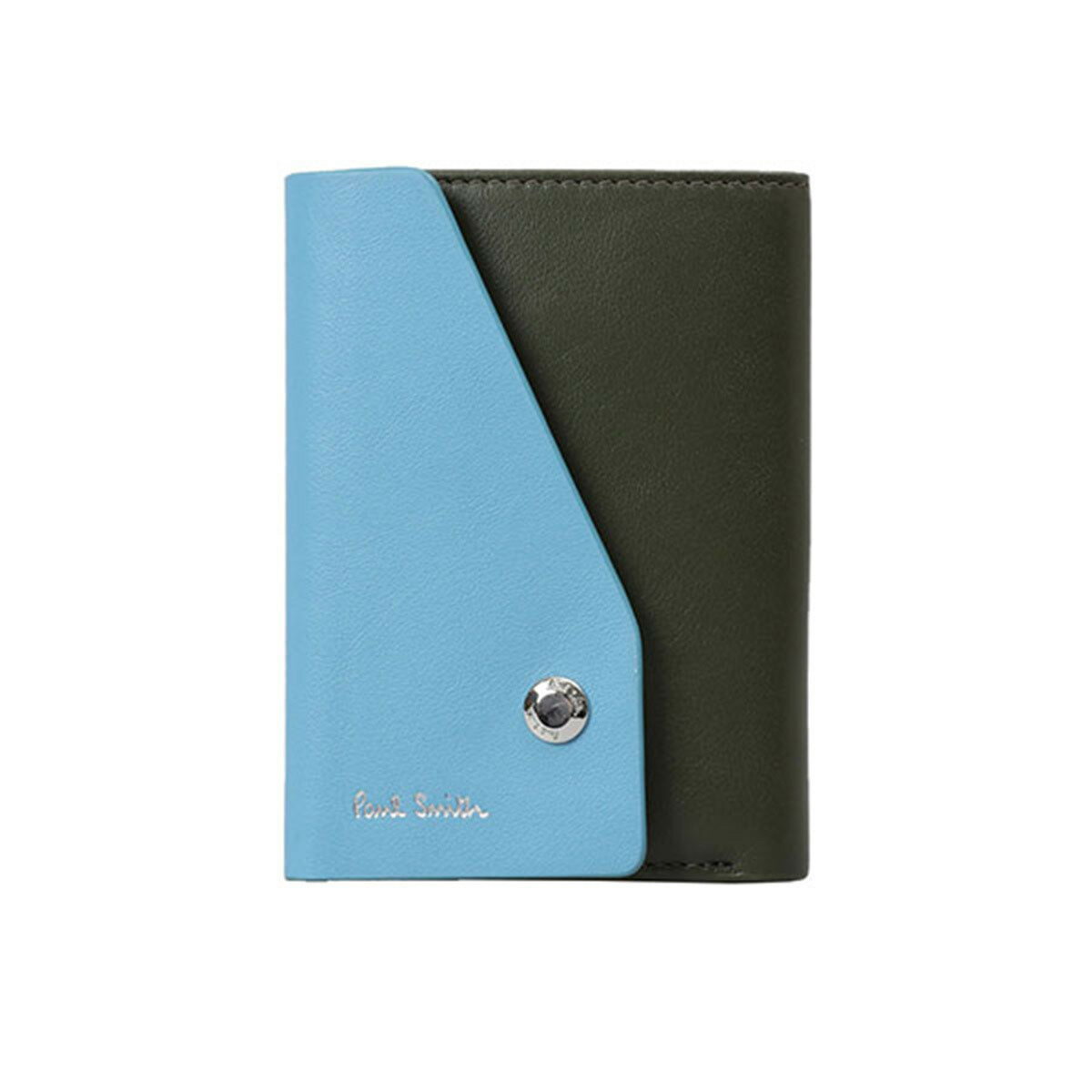 ポールスミス Paul Smith カードケース 名刺入れ M1A7447 KDECOR 30 MEN WALLET SLIM TRIFOLD マルチカラー