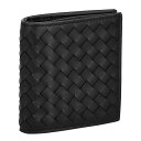 ボッテガヴェネタ BOTTEGA VENETA 財布 イントレチャート 二つ折り財布 折りたたみ財布 小銭入れなし 222338 V47W1 1000 メンズ ...