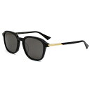 ボッテガヴェネタ BOTTEGA VENETA サングラス アジアンフィット BV1262SA-001 メンズ レディース ユニセックス ブラック+グレー 国内...