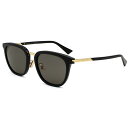 ボッテガヴェネタ BOTTEGA VENETA サングラス アジアンフィット BV1298SA-001 メンズ レディース ユニセックス ブラック+グレー 国内...
