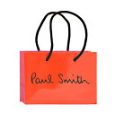 ポールスミス Paul Smith ショップ袋 紙袋 手提げ ブランド ショッパー Sサイズ 単品