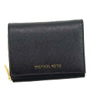 マイケル・コース 二つ折り財布 レディース マイケル・コース MICHAEL KORS 財布 32F6GTVF2L JET SET TRAVEL MD ZA BILLFOLD ジェットセット ラウンドファスナー小銭入れ 二つ折り財布 BLACK 001 ブラック 旅行 ウォレット コンパクト財布 ブランド