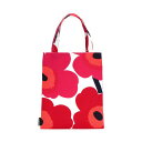 【※ アウトレット ※】マリメッコ トートバッグ ウニッコ marimekko エコバッグ 折りたたみ トート レディース バッグ PIKKIS BAG OFFICE レッド 赤 036744 001