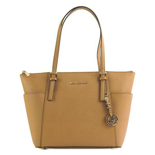 マイケル コース MICHAEL KORS マイケルコース トートバッグ 30F2GTTT8L 203 JET SET EW TZ TOTE ACORN MK ショルダーバッグ 肩掛け ブラウン レディース クリスマスプレゼント ギフト 新品