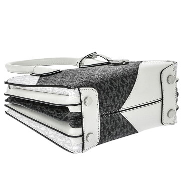 マイケルコース MICHAEL KORS バッグ ハンドバッグ ショルダーバッグ 30S9SM9M6B 012 MERCER マーサー BLK OPTICWHT ブラック+ホワイト