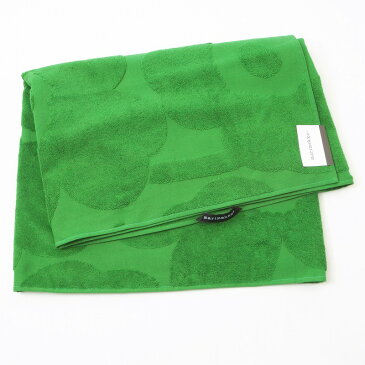 マリメッコ marimekko タオル バスタオル 067502 600 UNIKKO SOLID TOWEL ウニッコ ソリッド タオル GREEN ウニッコ柄グリーン