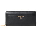 マイケルコース MICHAEL KORS 財布 長財布 ラウンドファスナー財布 34H1GT9E8L 001 BLACK ブラック