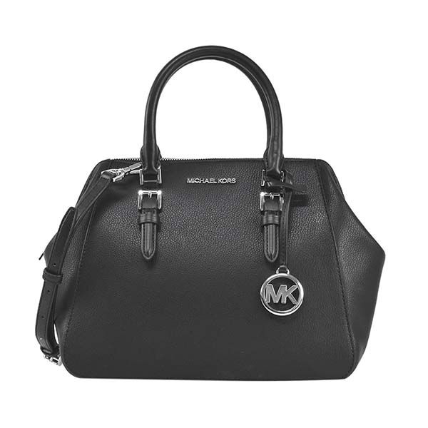 マイケルコース MICHAEL KORS アウトレット バッグ ハンドバッグ ショルダーバッグ 35T0SCFS3L CHARLOTTE シャーロット LG SATCHEL BLACK ブラック