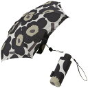 マリメッコ  マリメッコ marimekko 折りたたみ傘 傘 雨傘 折り畳み 048858 030 ummm00104l MINI MANUAL UMBRELLA ミニ マニュアル アンブレラ UNIKKO ブラック系 北欧