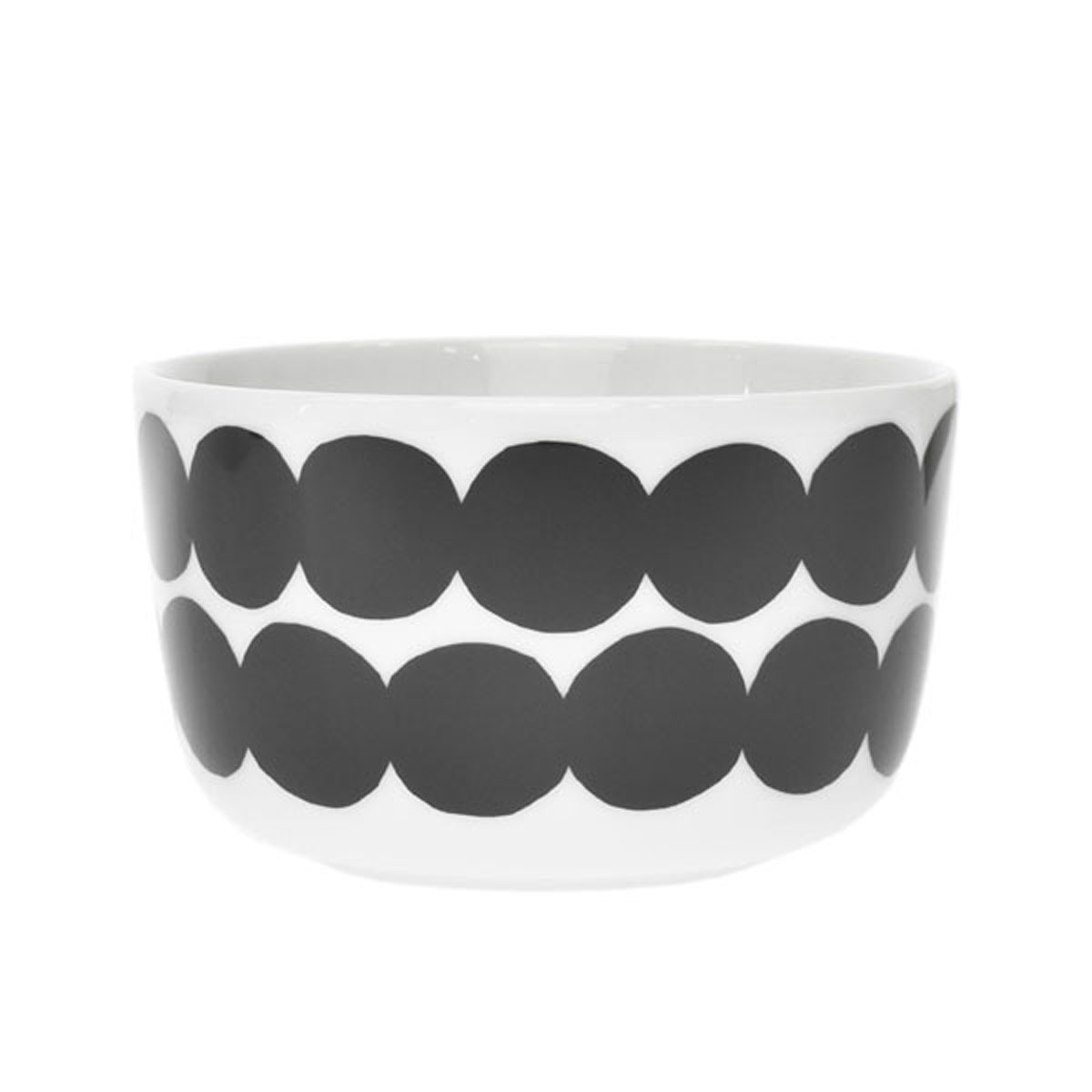 マリメッコ marimekko ボウル 皿 食器 単品 1個 067266 190 OIVA オイヴァ BOWL 2.5DL SIIRTOLAPUUTARHA ホワイト+ブラック