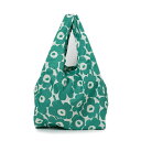 マリメッコ marimekko バッグ トートバッグ エコバッグ ショッピングバッグ 折りたたみ 091003 160 SMARTBAG スマートバッグ MINI UNIKKO ウニッコ グリーン系