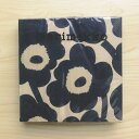 マリメッコ marimekko ペーパーナプキン 紙ナプキン ランチサイズ 20枚 552664 UNIKKO ウニッコ linen blue ライトグレージュ...