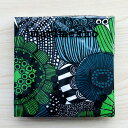 マリメッコ marimekko ペーパーナプキン 紙ナプキン ランチサイズ 20枚 553900 シイルトラプータルハ SIIRTOLAPUUTARHA グリー...