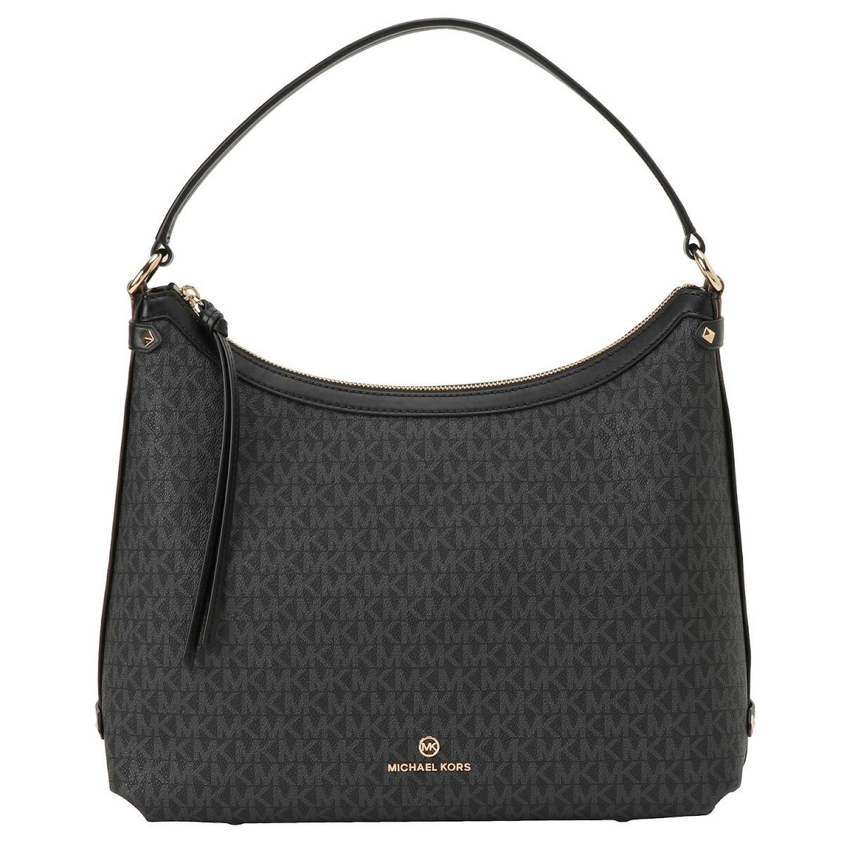 マイケルコース Michael Kors バッグ ショルダーバッグ 肩掛けバッグ ワンショルダー 30T2G5VH3B 001 bbmk00417l MAEVE LG HOBO SHLDR MKシグネチャー ワンハンドル BLACK ブラック