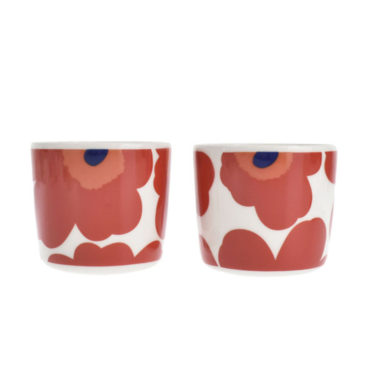 マリメッコ marimekko カップ コップ コーヒーカップ 2個セット 063429 001 オイヴァ OIVA/UNIKKO COFFEE CUP 2DL ホワイト+レッド 北欧