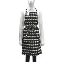 マリメッコ marimekko エプロン キッチン雑貨 070692 190 RASYMATTO APRON ホワイト+ブラック 北欧