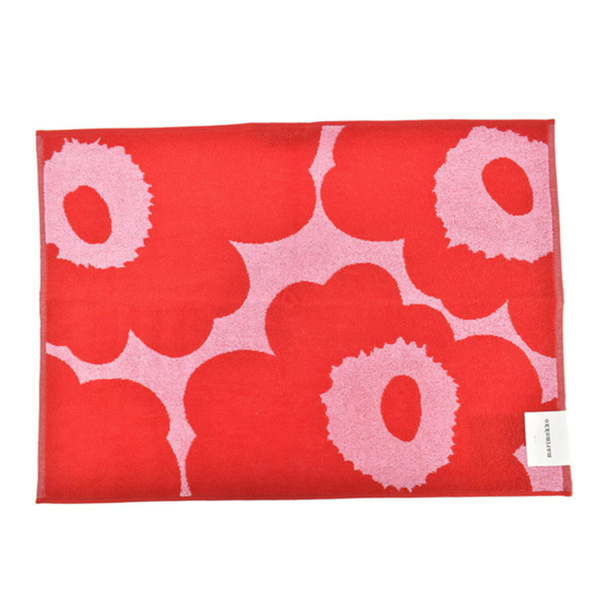 マリメッコ フェイスタオル マリメッコ marimekko タオル ハンドタオル フェイスタオル 071202 331 HAND TOWEL 50X70cm UNIKKO ピンク+レッド系 北欧