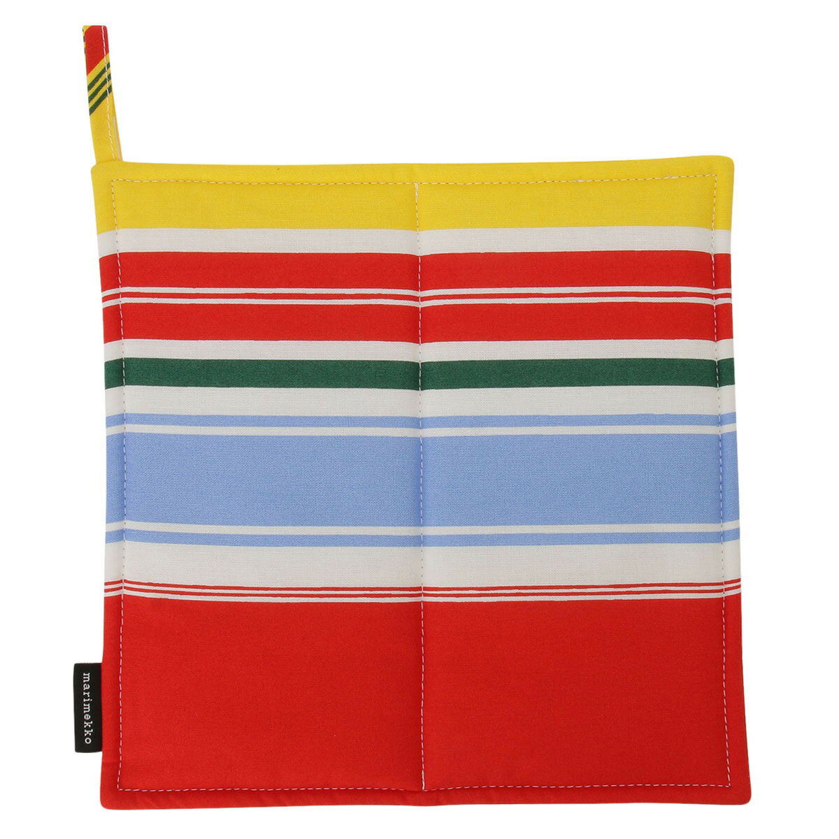 マリメッコ marimekko ポットホルダー オーブンミトン 鍋敷き ループ付き 072197 105 utmm00474l Paraati Pot Holder マルチカラー