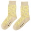 マリメッコ marimekko 靴下 くつ下 ソックス レディース 091729 281 fxmm00490l ショート丈 Kirmailla Unikko Tone Socks ベージュ+イエロー系