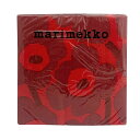 マリメッコ marimekko ペーパーナプキン 紙ナプキン ランチサイズ ihr 20枚 552619 UNIKKO ウニッコ red red レッド系 北欧