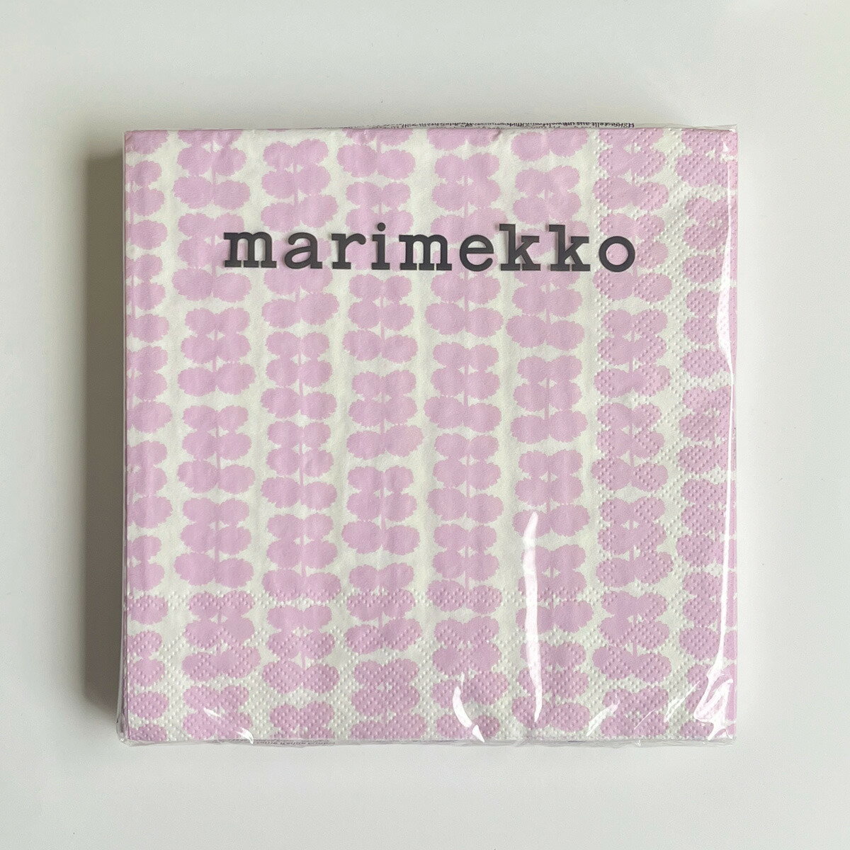 マリメッコ marimekko ペーパーナプキン 紙ナプキン ランチサイズ ihr 20枚 937250 ROOPERTTI ローペルッティ rose ピンクパープル系 北欧