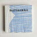マリメッコ marimekko ペーパーナプキン 紙ナプキン ランチサイズ ihr 20枚 982749 UIMARI ウイマリ light blue ホワイト...