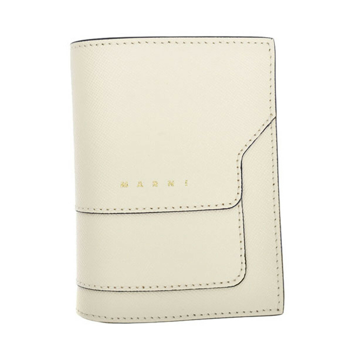 マルニ MARNI 二つ折り財布 PFMOQ14U07 LV520 Z572B BILLFOLD WALLET COINPURSE 小銭入れ付き 2つ折り 財布 レディース オフホワイト系