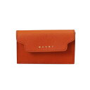 マルニ MARNI カードケース 名刺入れ PFMOT05U07 LV520 Z683R BUSINESS CARD CASE レディース BRICK オレンジ...