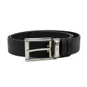 モンブラン MONTBLANC ベルト レザーベルト MB130586 BELT ロールレクタンギュラー ビジネス カジュアル メンズ ブラック 本革 レザー