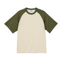 ユナイテッドアスレ United Athle Tシャツ 半袖 5.6オンス ラグランスリーブ 5041-01 8042 メンズ レディース ユニセックス ヴィン...