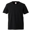 ユナイテッドアスレ United Athle 半袖 Tシャツ トップス アパレル 無地 5枚セット まとめ買い 5401-01 5.0oz. Regular Fit T-shirt レギュラーフィット ブラック サイズ展開