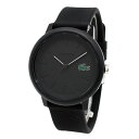 ラコステ LACOSTE 腕時計 L.12.12 MOVE 2011171 クオーツ メンズ腕時計 アナログ表示 日常生活防水 紳士用時計 ブラック