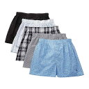 ラルフローレン Ralph Lauren 下着 パンツ トランクス 5枚セット お買い得 パック NCWBP5 AOOG メンズ ブラック+グレー+ホワイト+ブ...