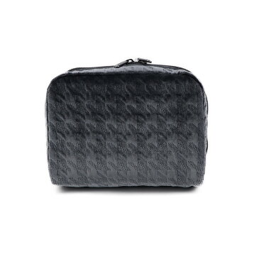 レスポートサック LeSportsac ポーチ EXTRA LARGE RECTANGULAR COSMETIC 7121 F014 コスメポーチ エクストララージ レクタンギュラーコスメティック VELVET HOUNDSTOOTH GREY ベルベットハウンドトゥースグレイ グレー系 化粧ポーチ 新品