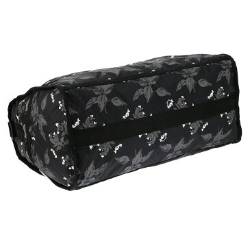 レスポートサック LeSportsac ボストンバッグ LARGE WEEKENDER 7185 D913 ラージウィークエンダー BOTANICAL BLACK ボタニカルブラック ブラック系ボタニカル柄 ショルダーバッグ 新品