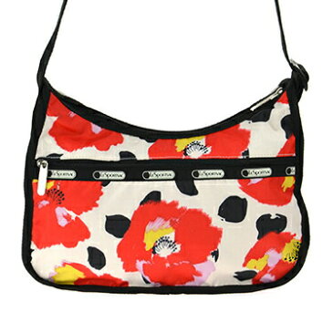 【楽天スーパーSALE対象商品】レスポートサック LeSportsac バッグ ショルダーバッグ 斜めがけバッグ 7520 D361 CLASSIC HOBO クラシックホーボー GARDEN POPPY PRINT レッド系マルチ