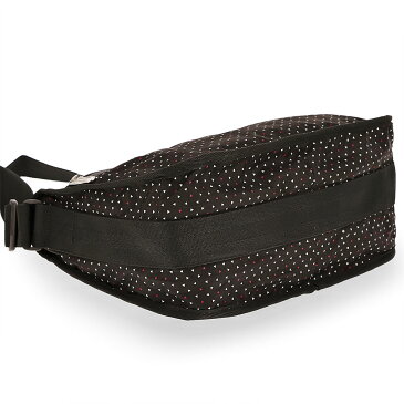 レスポートサック LeSportsac バッグ ショルダーバッグ 斜めがけバッグ 7520 E130 CLASSIC HOBO クラシックホーボー POPPY SEEDS ブラック系マルチ