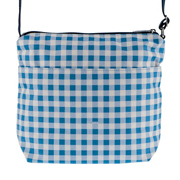 レスポートサック LeSportsac バッグ ショルダーバッグ 斜めがけバッグ 7562 D758 SMALL CLEO CROSSBODY スモールクレオ クロスボディ Gingham Dive ギンガムチェック柄ブルー系