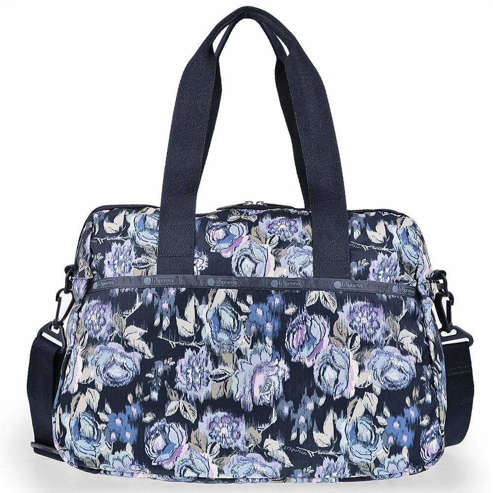 【楽天スーパーSALE対象商品】レスポートサック LeSportsac バッグ ショルダーバッグ ボストンバッグ 3356 E142 HARPER BAG ハーパーバッグ NIGHT BLOOMS BLUE 花柄 ネイビー系マルチ