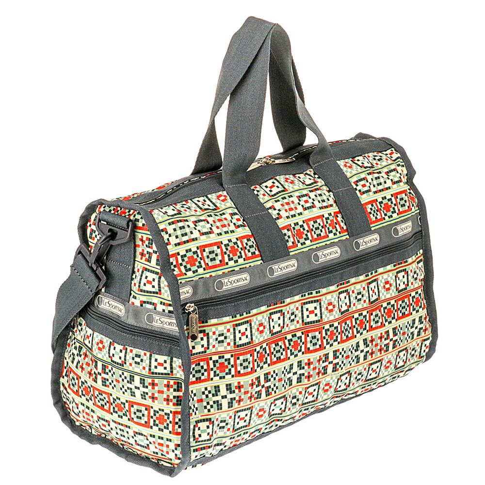 レスポートサック LeSportsac バッグ ミニボストンバッグ ショルダーバッグ 7184 D936 MEDIUM WEEKENDER ミディアム ウィークエンダー MOSAIQUE マルチカラー