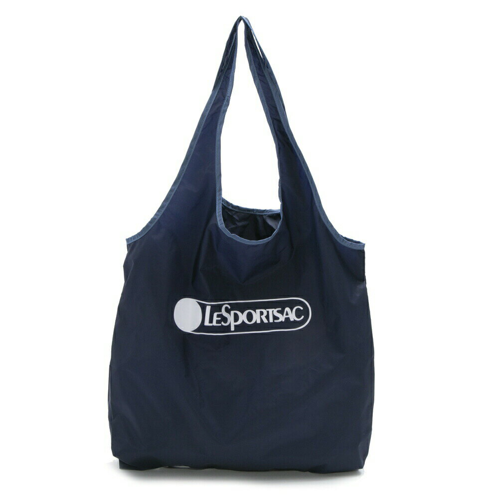 レスポートサック LeSportsac バック エコバッグ トートバッグ ショッピングバッグ 3805 E463 LG ECO MARKET TOTE ラージ エコマーケット トート ECO TOTE NAVY ネイビー系