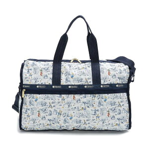 【楽天スーパーSALE対象商品】レスポートサック LeSportsac バッグ ボストンバッグ ショルダーバッグ 4319 U166 DELUXE LG WEEKENDER デラックス ラージ ウィークエンダー PETER'S TOILE DE JOUY ネイビー系マルチ ピーターラビット コラボレーション