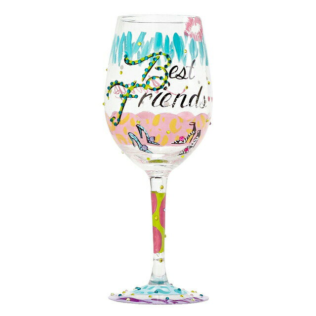 【楽天スーパーSALE対象商品】ロリータ LOLITA ワイングラス 永久に親友 ブランド おしゃれ 結婚祝い プレゼント グラス 食器 引っ越し祝い パーティ...